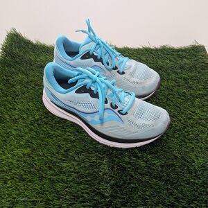 Saucony Power Ride 14 Women's Size 9 Blue Athletic Shoes